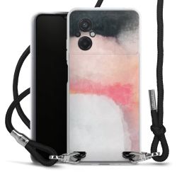 Carry Case Transparent Fabric black/silver