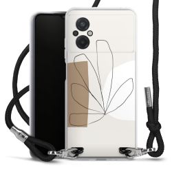 Carry Case Transparent Fabric black/silver