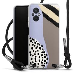 Carry Case Transparent Fabric black/silver