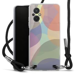 Carry Case Transparent Fabric black/silver