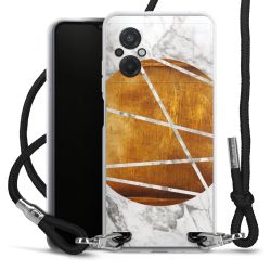 Carry Case Transparent Fabric black/silver