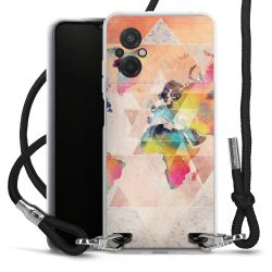 Carry Case Transparent Fabric black/silver