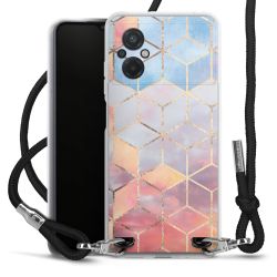 Carry Case Transparent Fabric black/silver