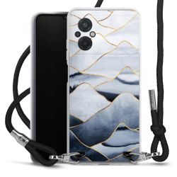 Carry Case Transparent Fabric black/silver