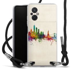 Carry Case Transparent Fabric black/silver