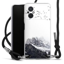 Carry Case Transparent Fabric black/silver