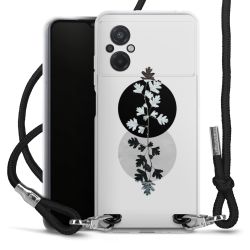 Carry Case Transparent Fabric black/silver