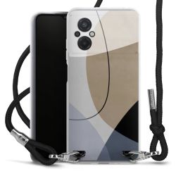 Carry Case Transparent Fabric black/silver