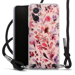 Carry Case Transparent Fabric black/silver