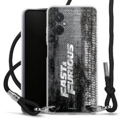 Carry Case Transparent Fabric black/silver