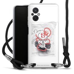 Carry Case Transparent Fabric black/silver