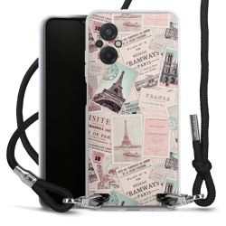 Carry Case Transparent Fabric black/silver