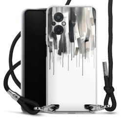 Carry Case Transparent Fabric black/silver