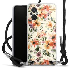 Carry Case Transparent Fabric black/silver