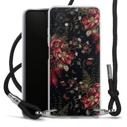 Carry Case Transparent Fabric black/silver