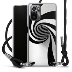 Carry Case Transparent Fabric black/silver