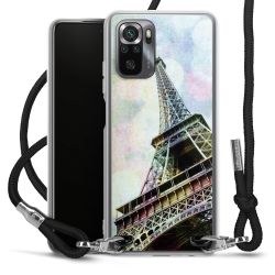 Carry Case Transparent Fabric black/silver