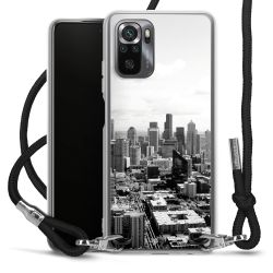 Carry Case Transparent Fabric black/silver