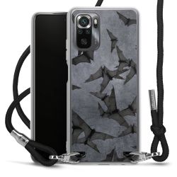 Carry Case Transparent Fabric black/silver