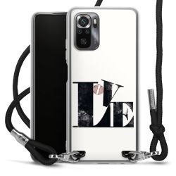 Carry Case Transparent Fabric black/silver