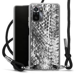 Carry Case Transparent Fabric black/silver