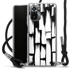 Carry Case Transparent Fabric black/silver