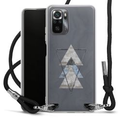 Carry Case Transparent Fabric black/silver