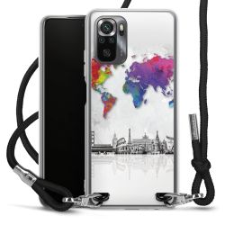 Carry Case Transparent Fabric black/silver