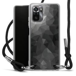 Carry Case Transparent Fabric black/silver