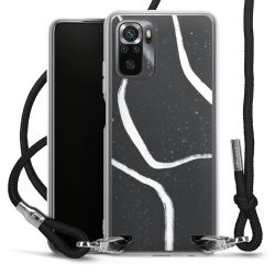 Carry Case Transparent Fabric black/silver