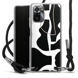 Carry Case Transparent Fabric black/silver