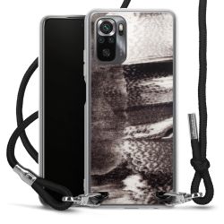 Carry Case Transparent Fabric black/silver