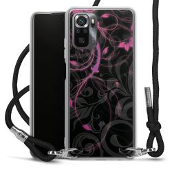 Carry Case Transparent Fabric black/silver