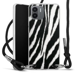 Carry Case Transparent Fabric black/silver