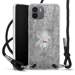 Carry Case Transparent Fabric black/silver