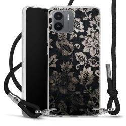 Carry Case Transparent Fabric black/silver