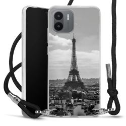 Carry Case Transparent Fabric black/silver