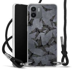 Carry Case Transparent Fabric black/silver