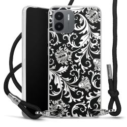 Carry Case Transparent Fabric black/silver