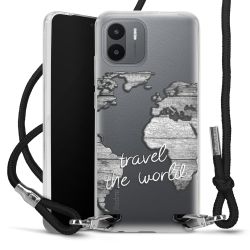 Carry Case Transparent Fabric black/silver