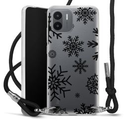 Carry Case Transparent Fabric black/silver