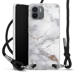 Carry Case Transparent Fabric black/silver