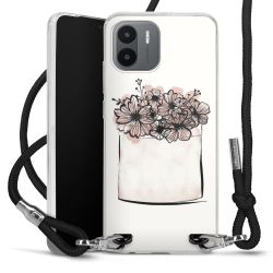 Carry Case Transparent Fabric black/silver