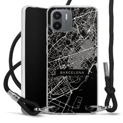 Carry Case Transparent Fabric black/silver