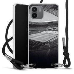 Carry Case Transparent Fabric black/silver