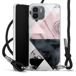 Carry Case Transparent Fabric black/silver