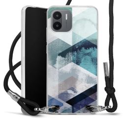 Carry Case Transparent Fabric black/silver