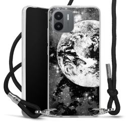 Carry Case Transparent Fabric black/silver