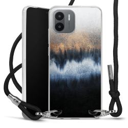 Carry Case Transparent Fabric black/silver