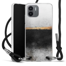 Carry Case Transparent Fabric black/silver